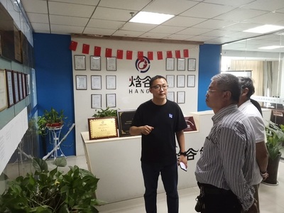 攜手焓谷，共促發(fā)展——我校領(lǐng)導(dǎo)帶隊赴安徽焓谷工程技術(shù)有限公司考察交流